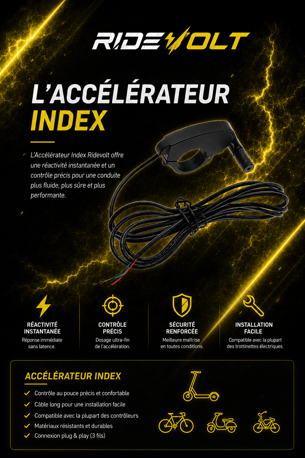 Accélérateur index type Nami